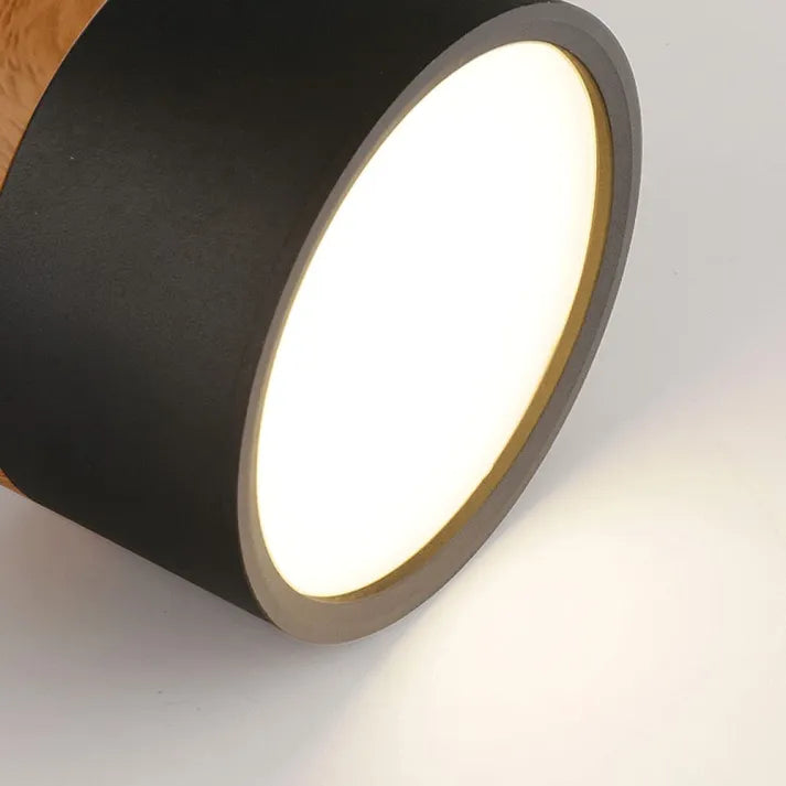 Minimalist Scandinavian Cylinder LED Ceiling Fixture