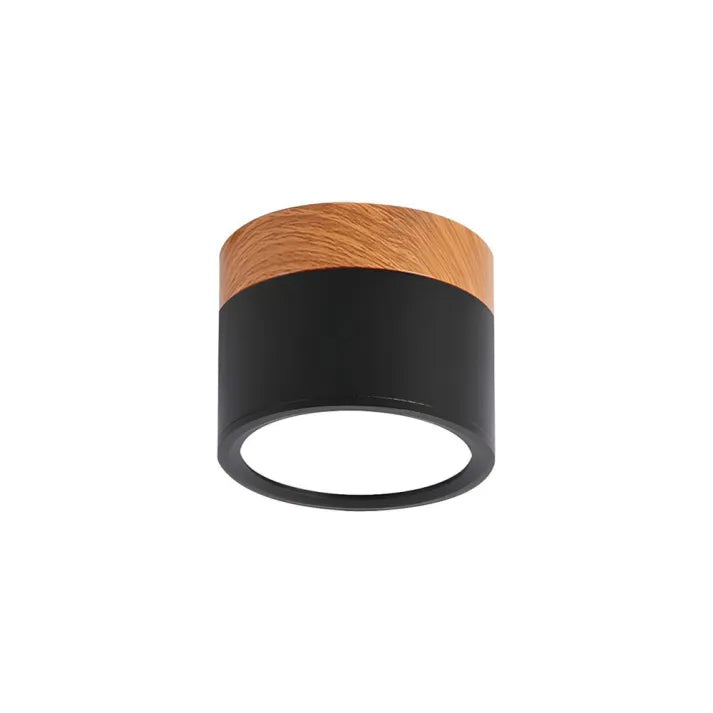 Minimalist Scandinavian Cylinder LED Ceiling Fixture