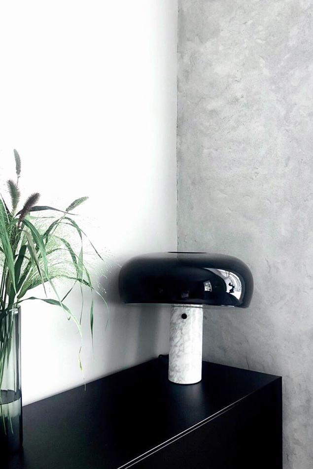 Modern Marble Table Lamp – Dimmable Lighting