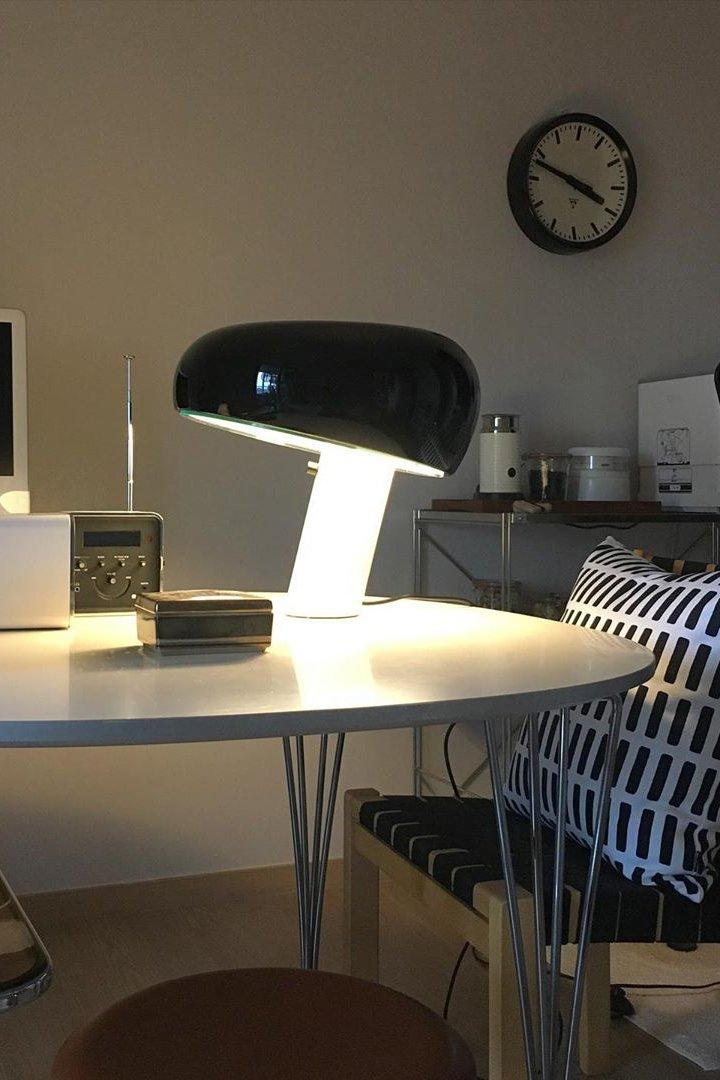 Modern Marble Table Lamp – Dimmable Lighting