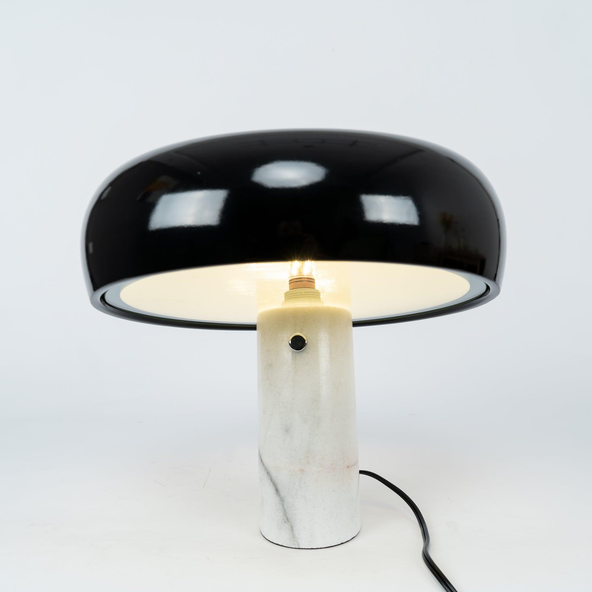 Modern Marble Table Lamp – Dimmable Lighting