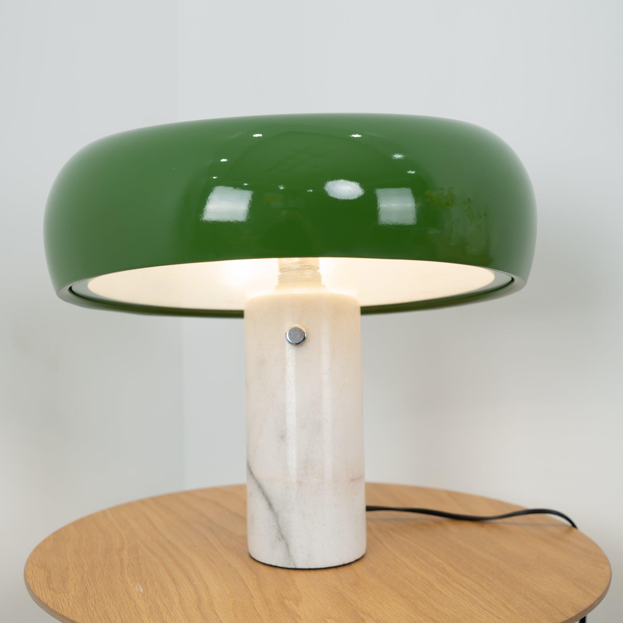 Modern Marble Table Lamp – Dimmable Lighting