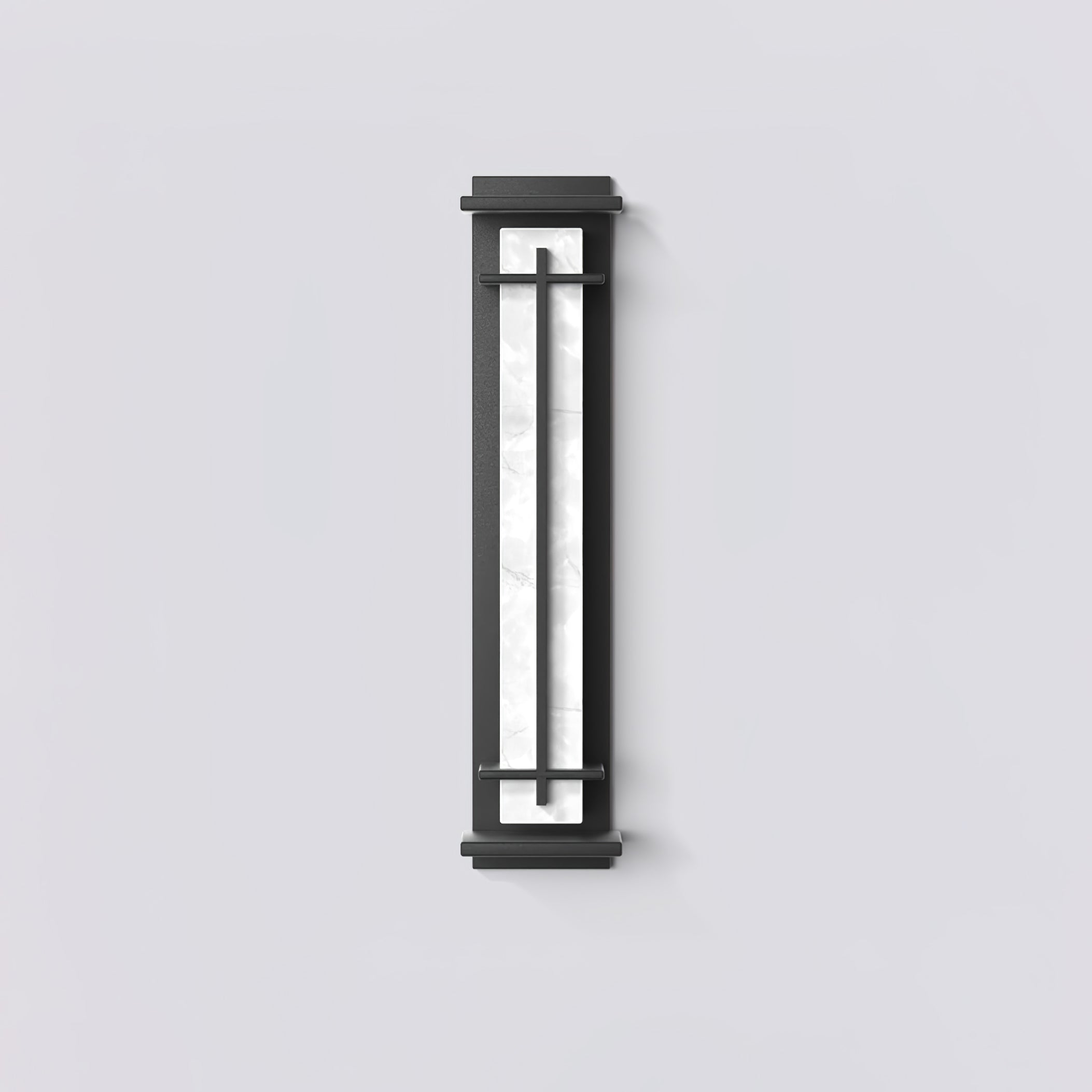 Outdoor Wall Light with Rectangular Frame | Exterior Wall Light