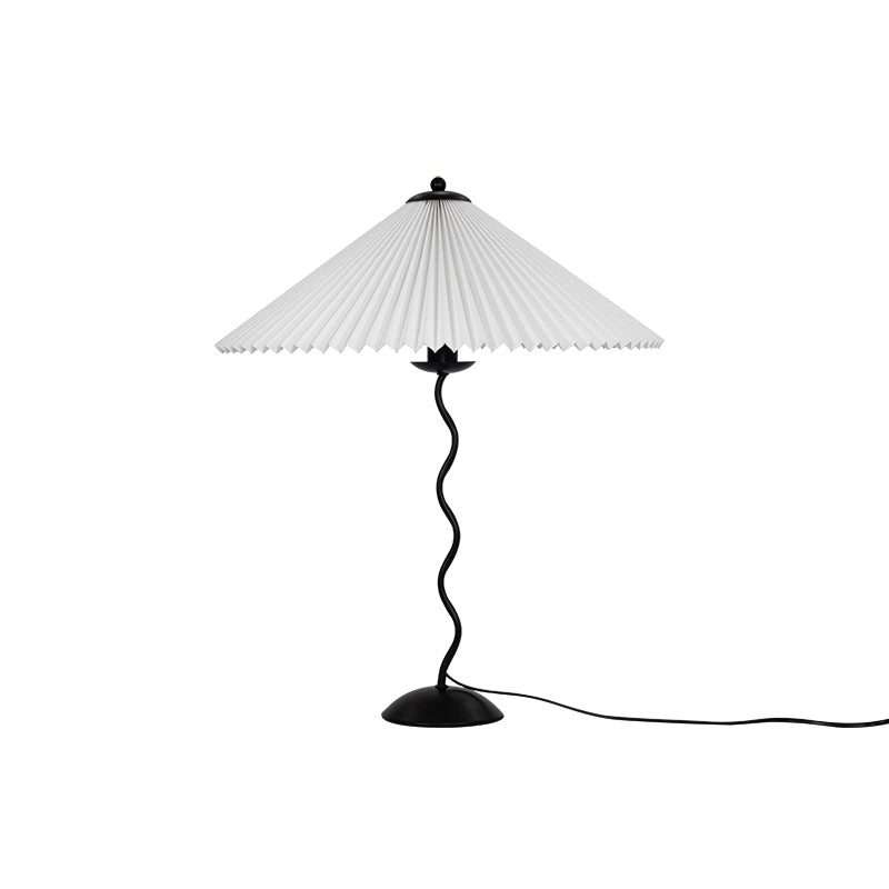 Pleated Umbrella Fabric Shade Lamp