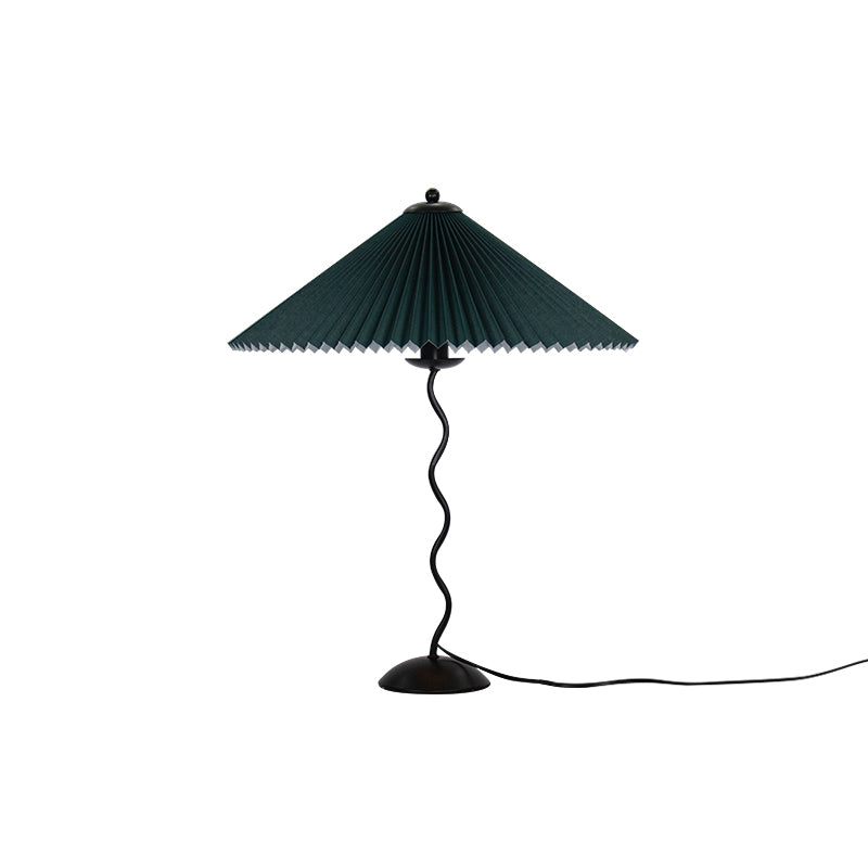 Pleated Umbrella Fabric Shade Lamp