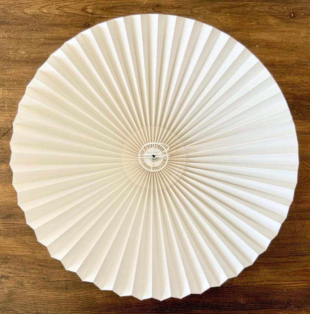 Pleated Umbrella Fabric Shade Lamp