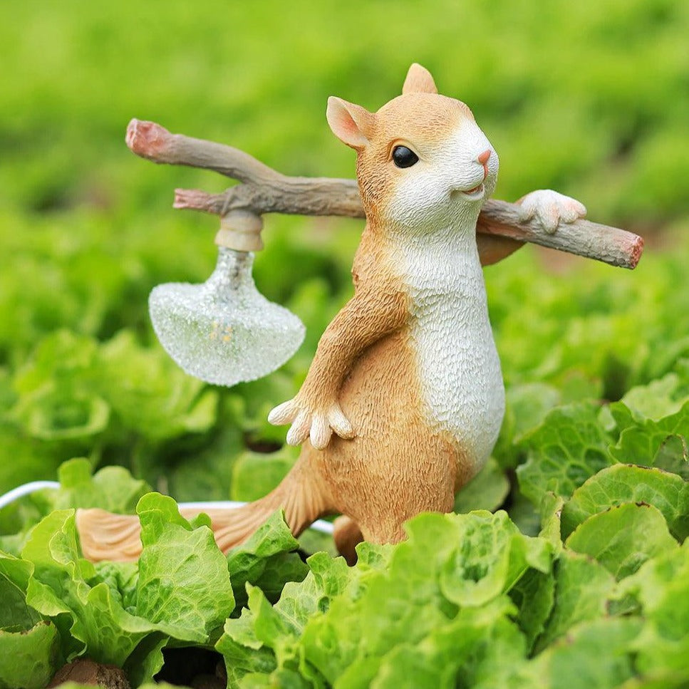 Decorative Squirrel Table Lamp