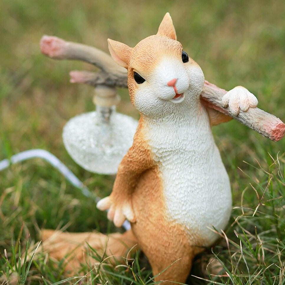 Decorative Squirrel Table Lamp
