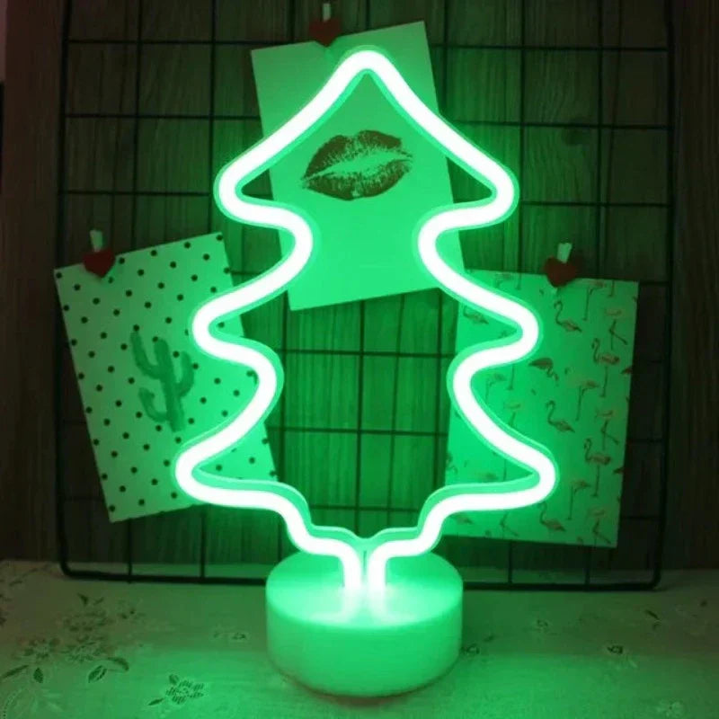 Decorative Christmas LED Light | Glowing Neon Lighting