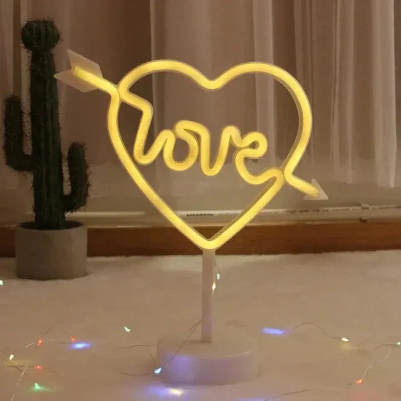 Decorative Christmas LED Light | Glowing Neon Lighting
