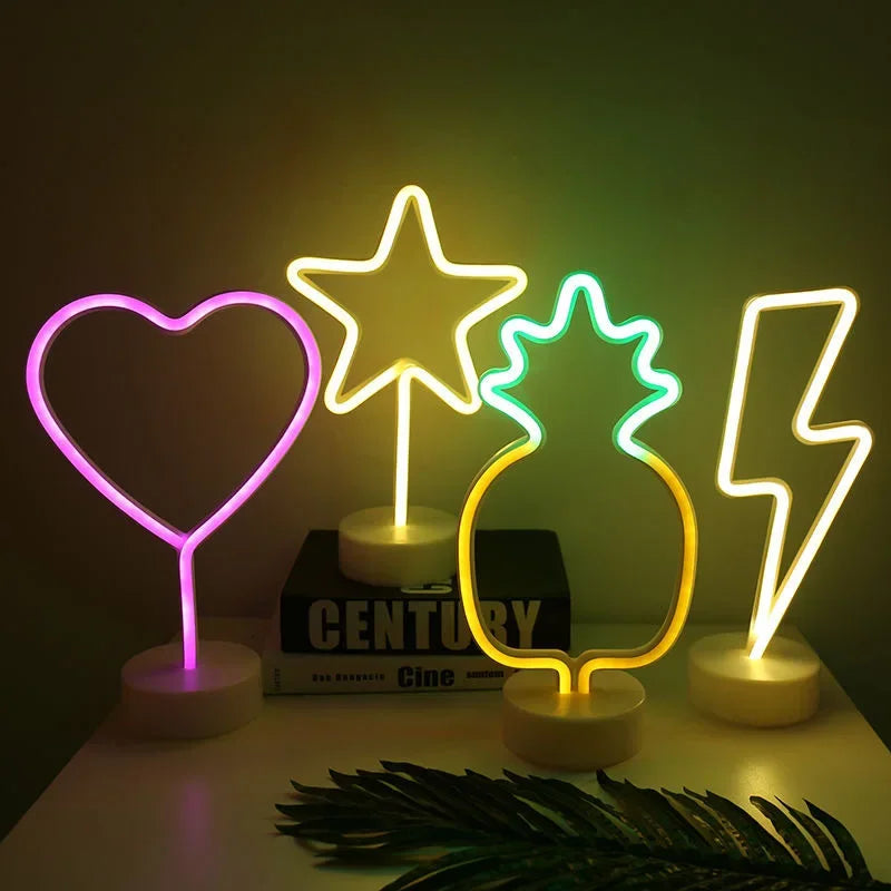 Decorative Christmas LED Light | Glowing Neon Lighting