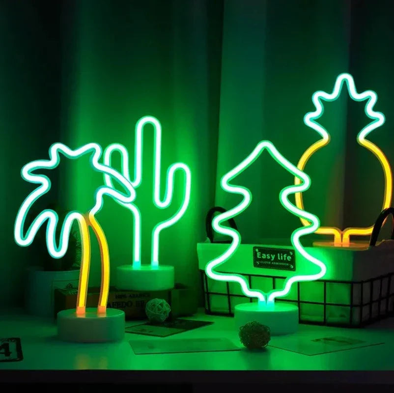 Decorative Christmas LED Light | Glowing Neon Lighting