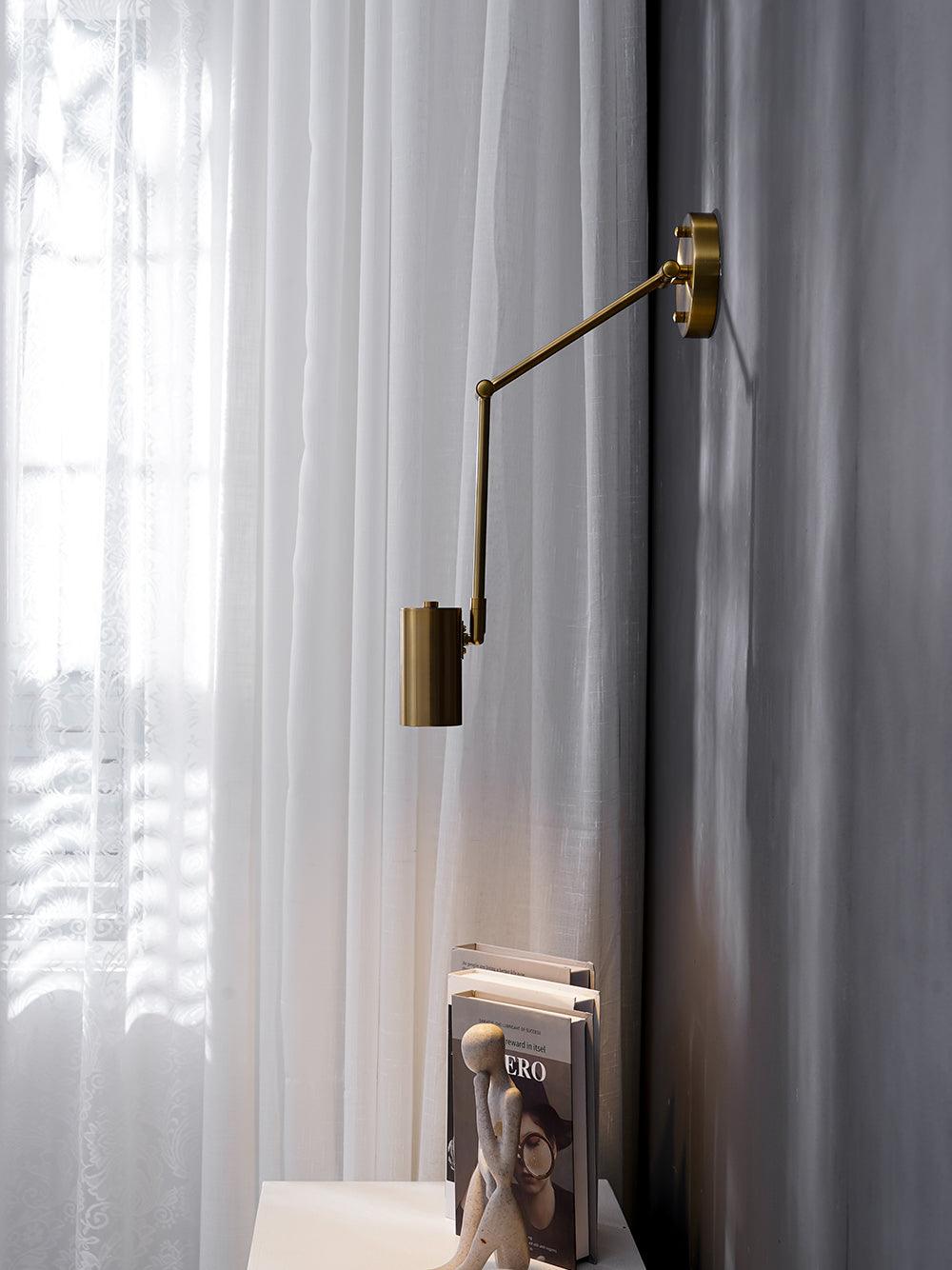 Adjustable Swing Arm Wall Lamp