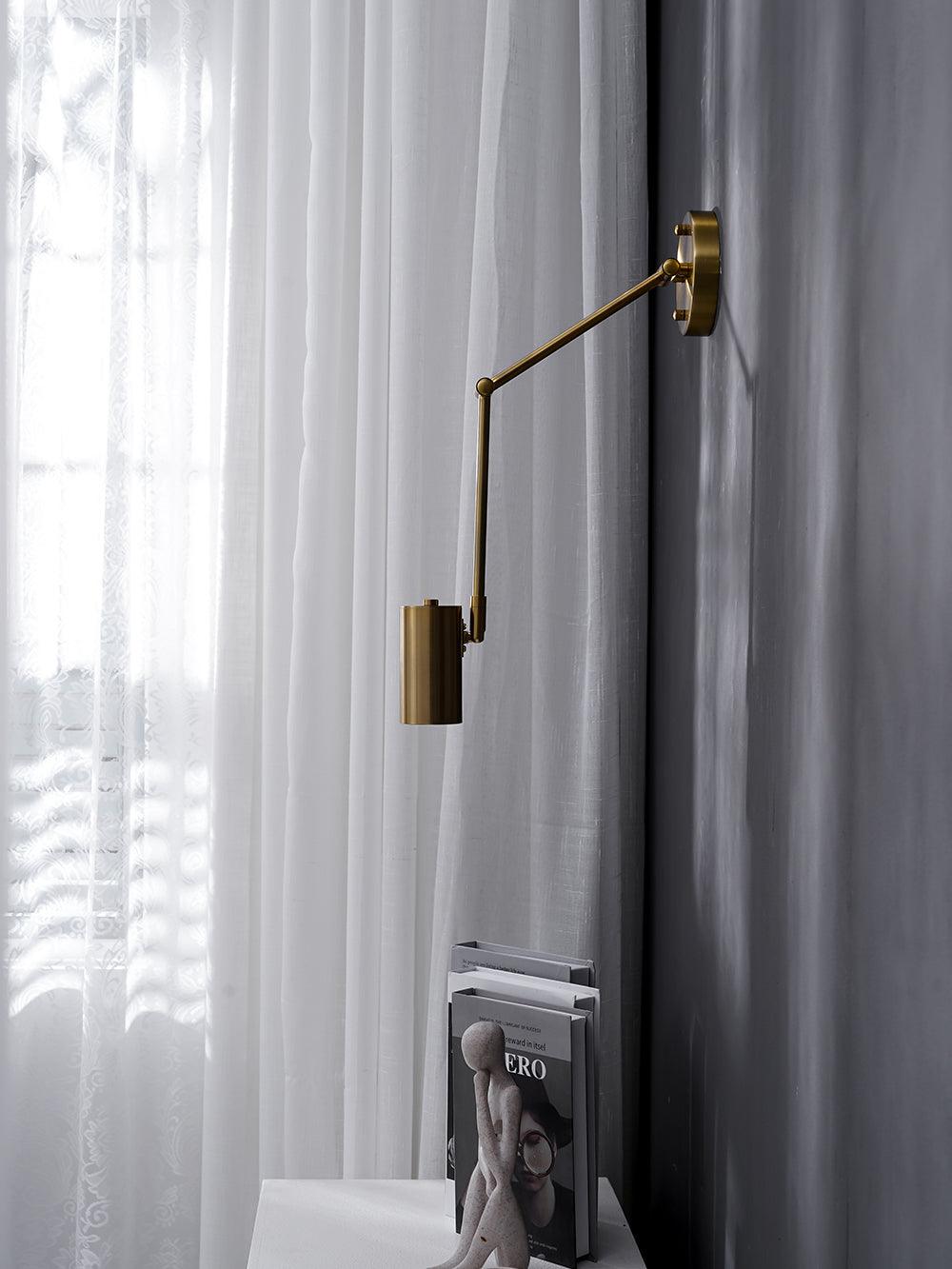 Adjustable Swing Arm Wall Lamp