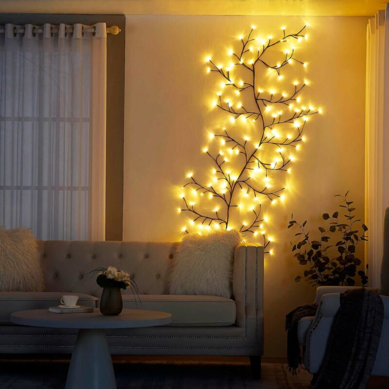 Sparkling Enchanted Tree – Glittering Fairy Light Decoration - Atelier Dubois Paris