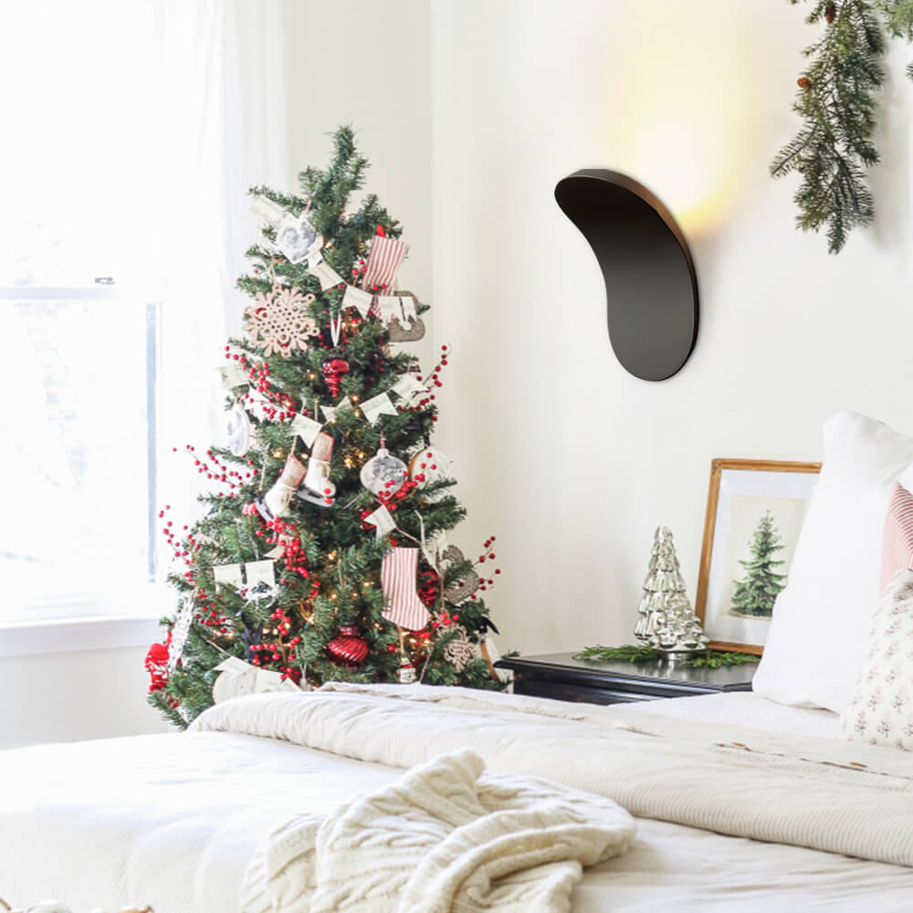 Modern Wall Lamp – Black or White Finish Indoor Light