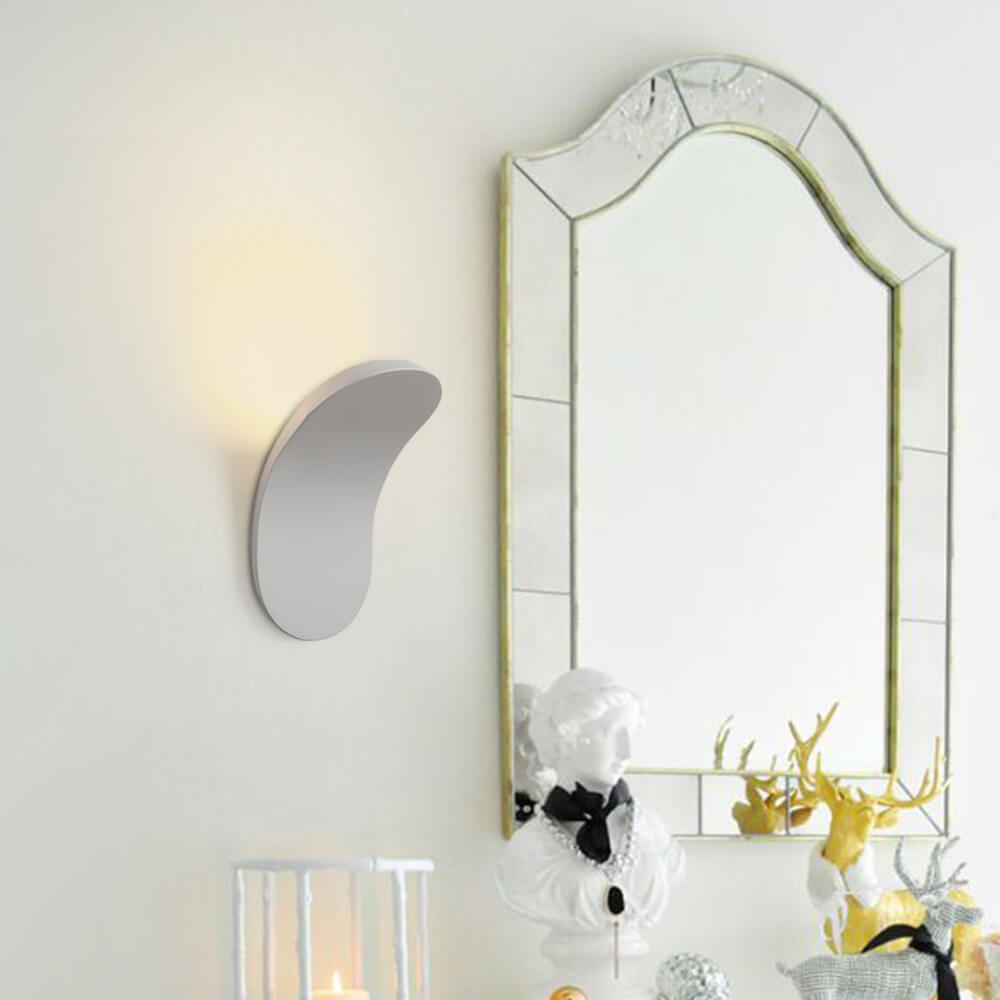Modern Wall Lamp – Black or White Finish Indoor Light
