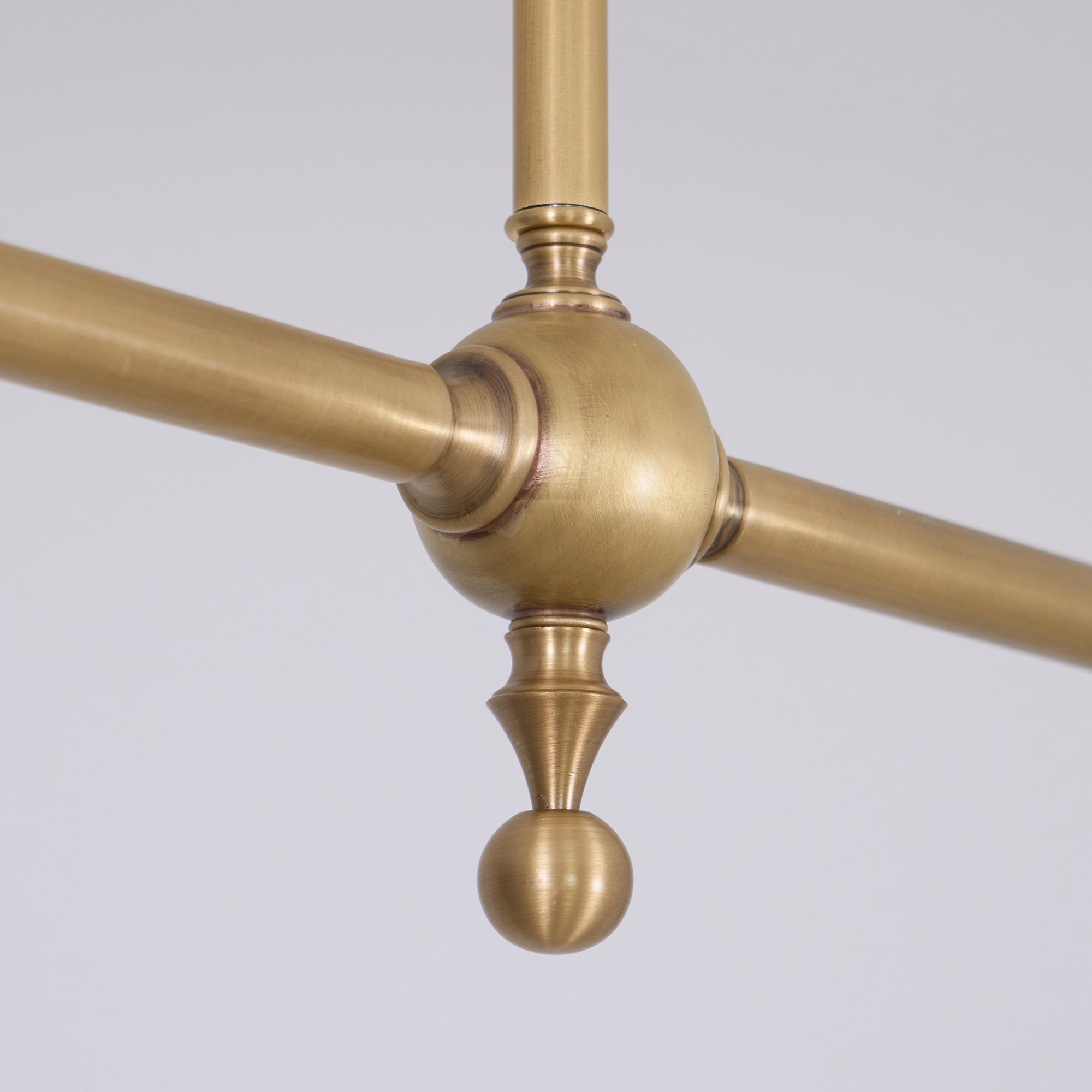 Double Head Pendant Lamp - Ceramic Shade Lighting Fixture