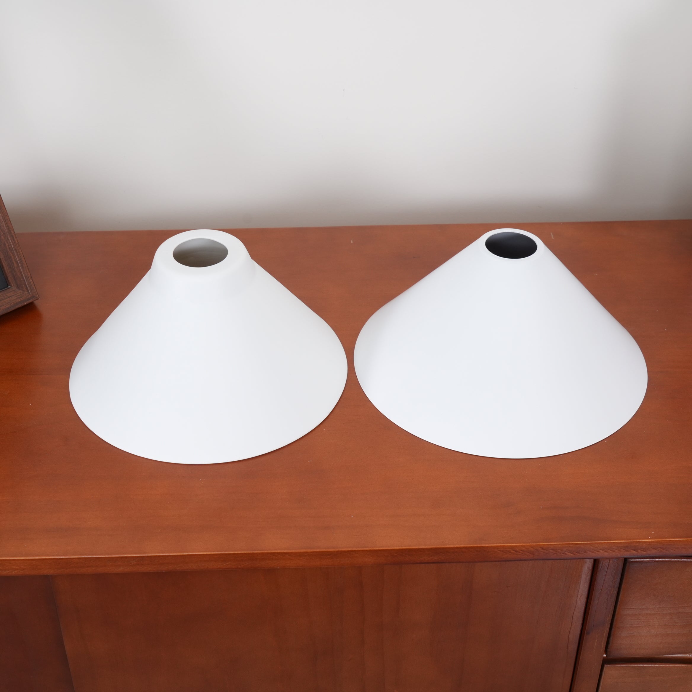 Double Head Pendant Lamp - Ceramic Shade Lighting Fixture