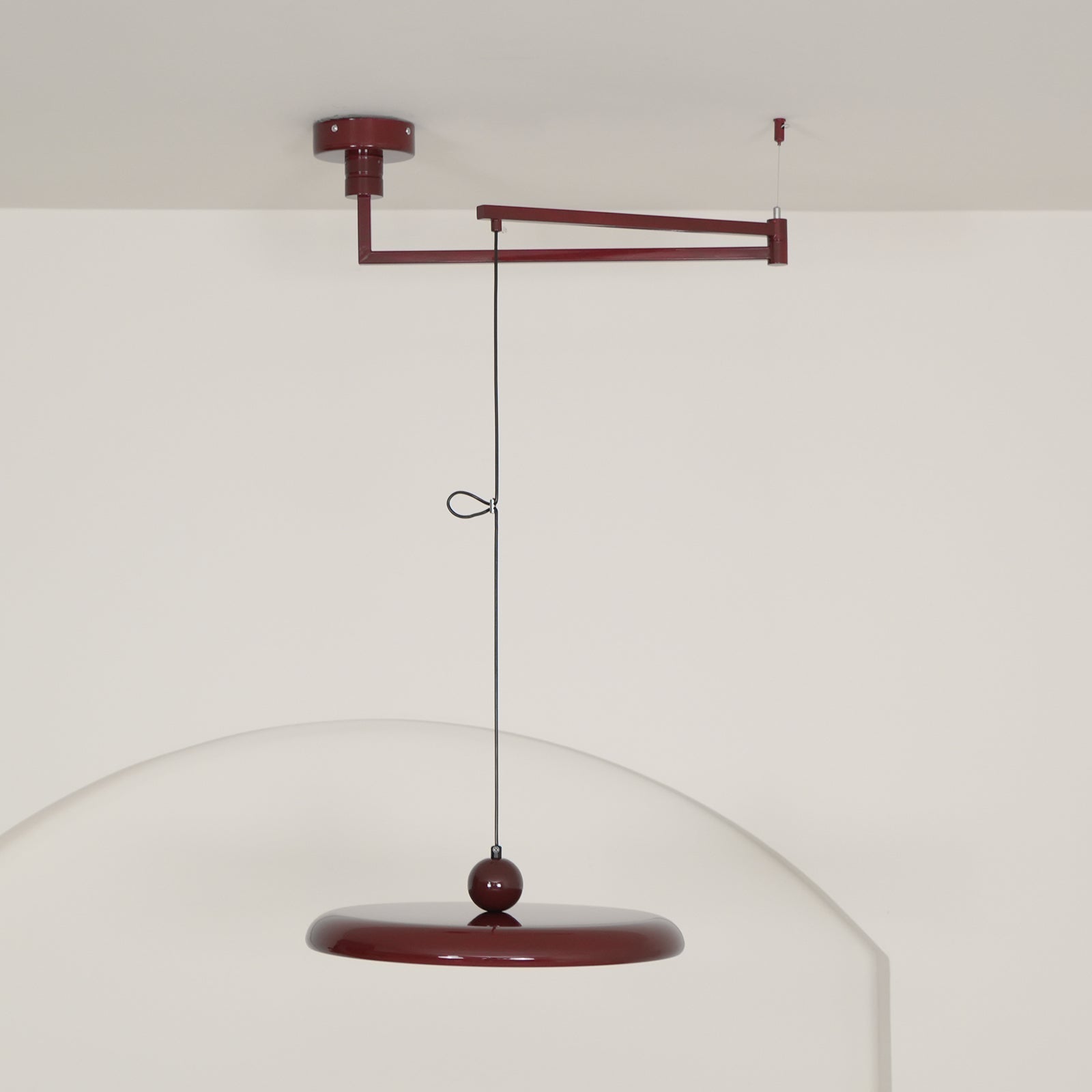 Industrial Style Pendant Lamp – Dimmable LED Adjustable Arm