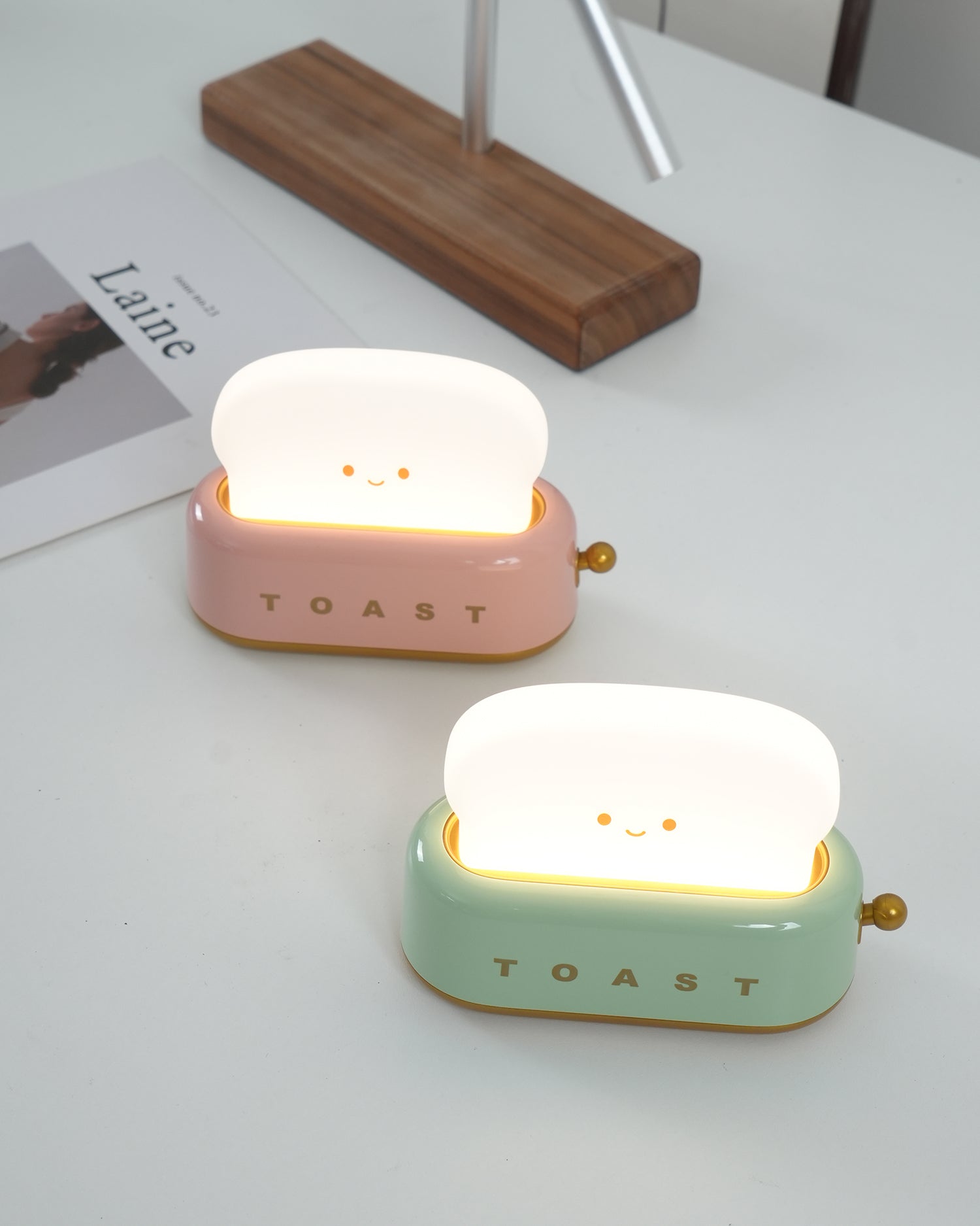 Toaster Inspired Table Lamp
