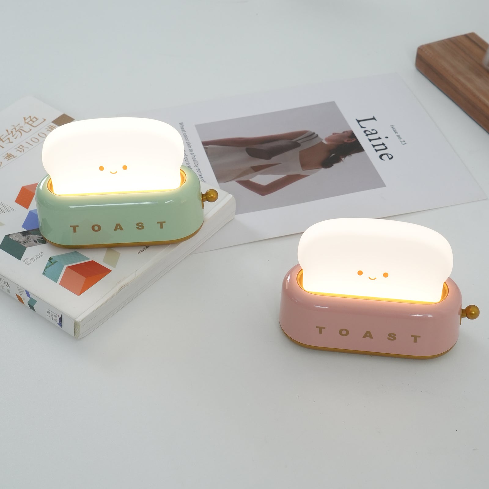 Toaster Inspired Table Lamp