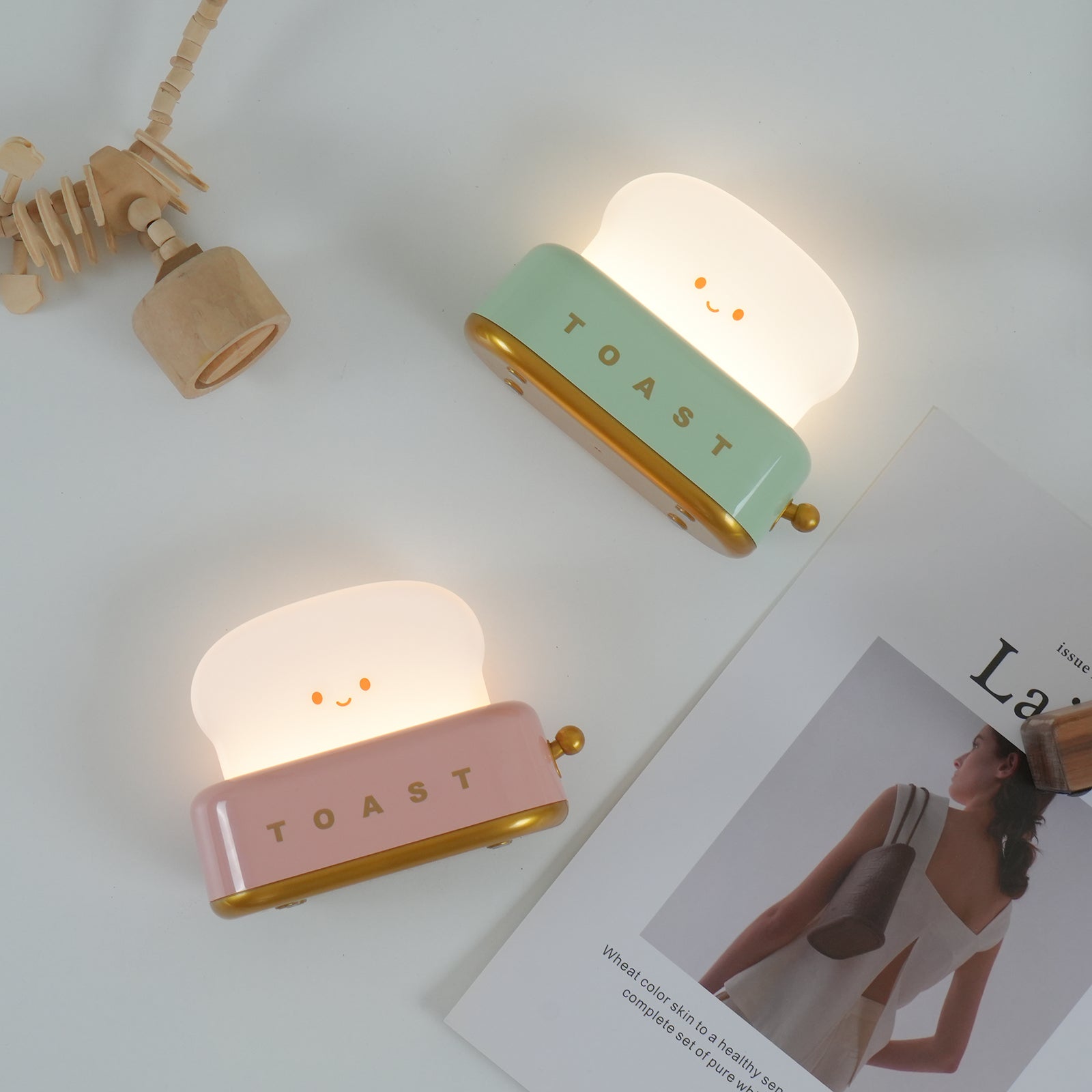 Toaster Inspired Table Lamp