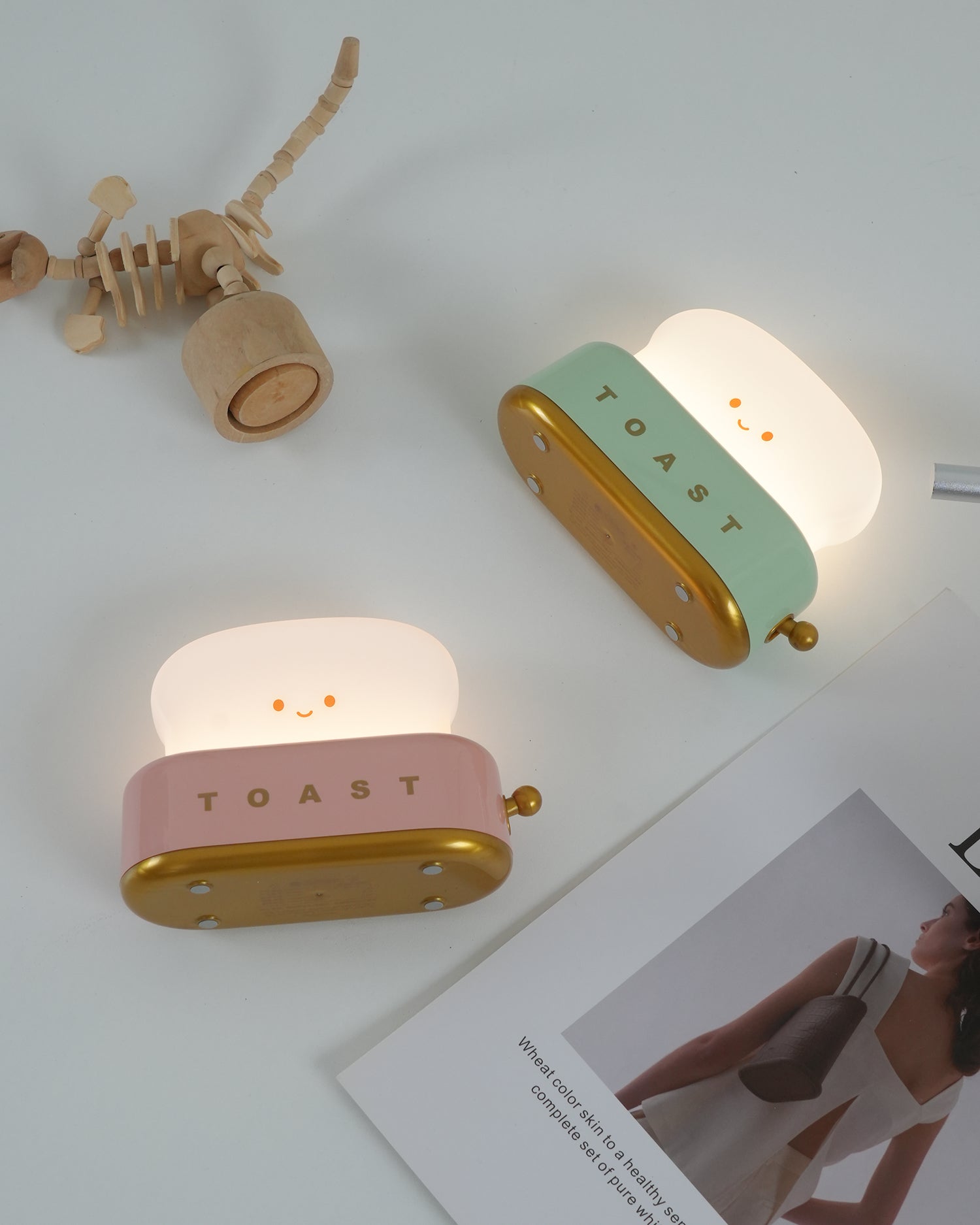Toaster Inspired Table Lamp