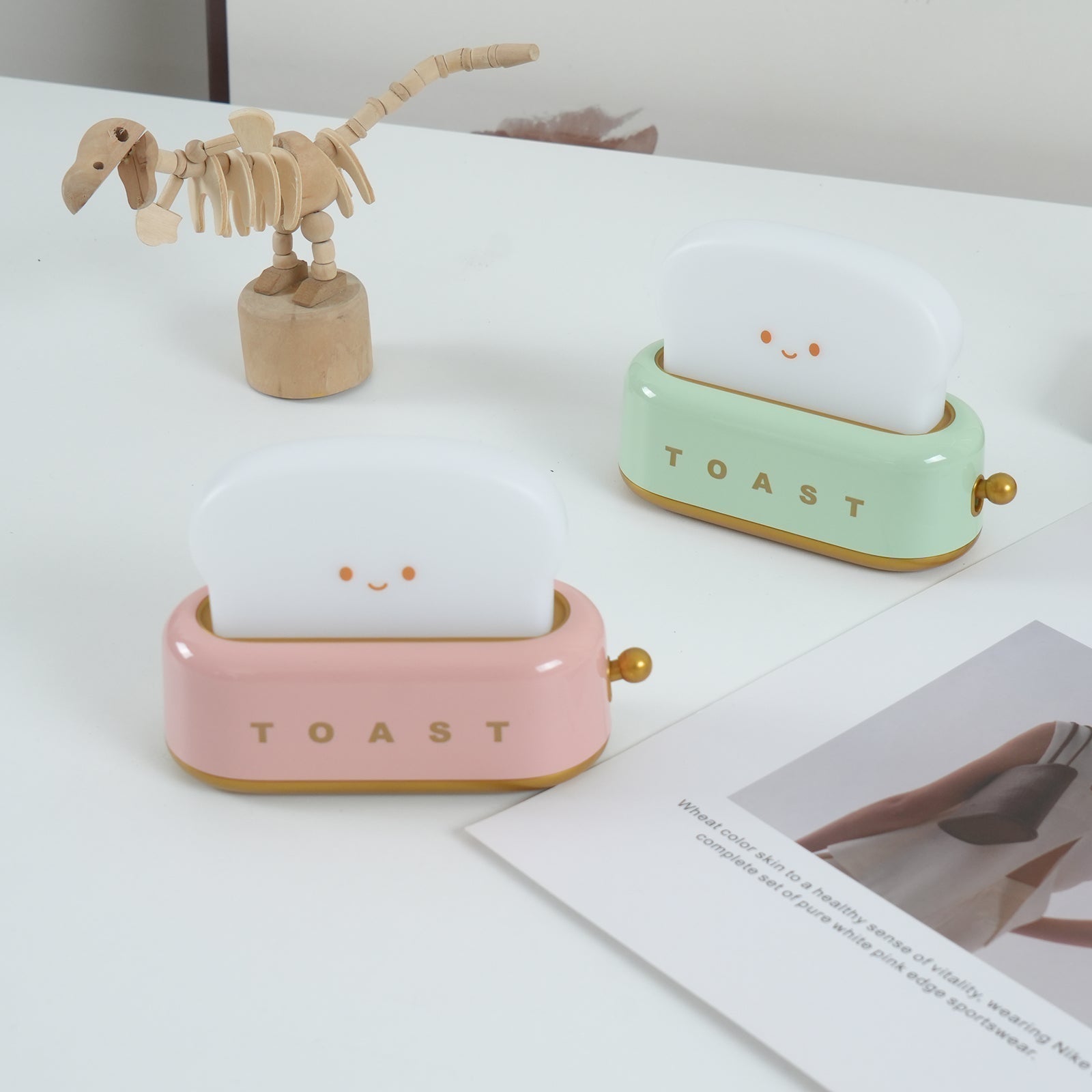 Toaster Inspired Table Lamp