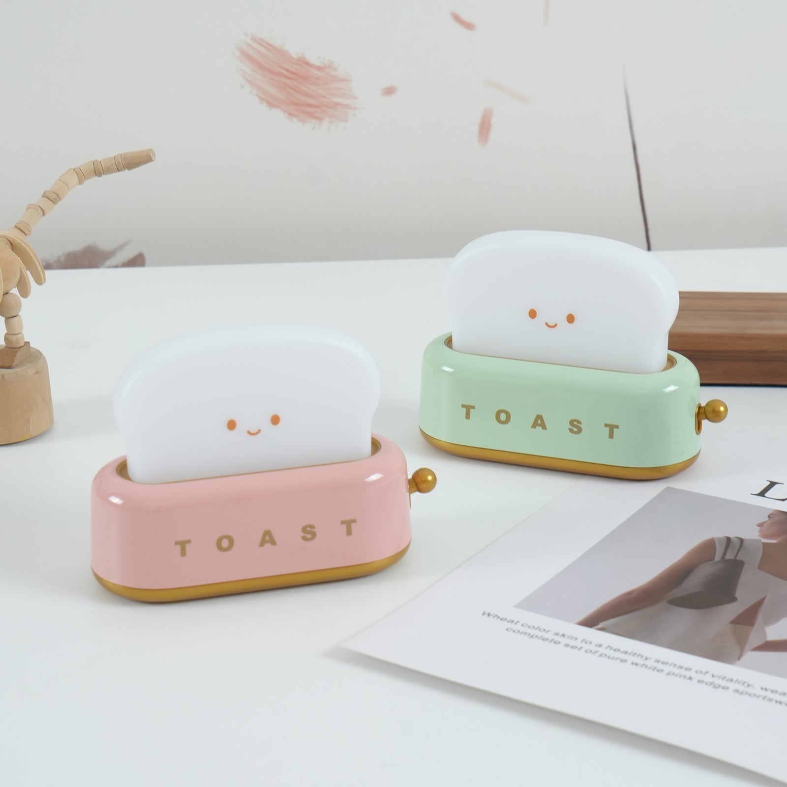 Toaster Inspired Table Lamp