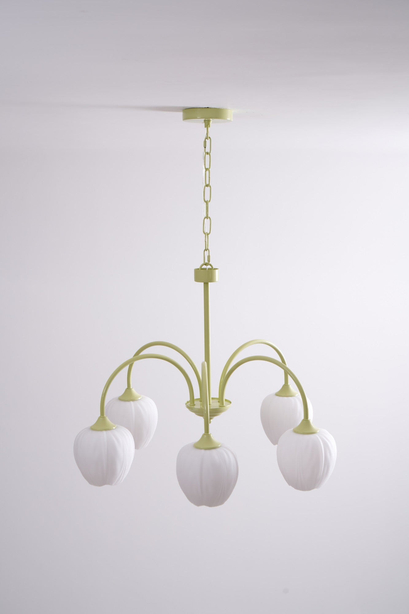 Tulip Matcha Pendant Chandelier – Stylish Lounge Hanging Light