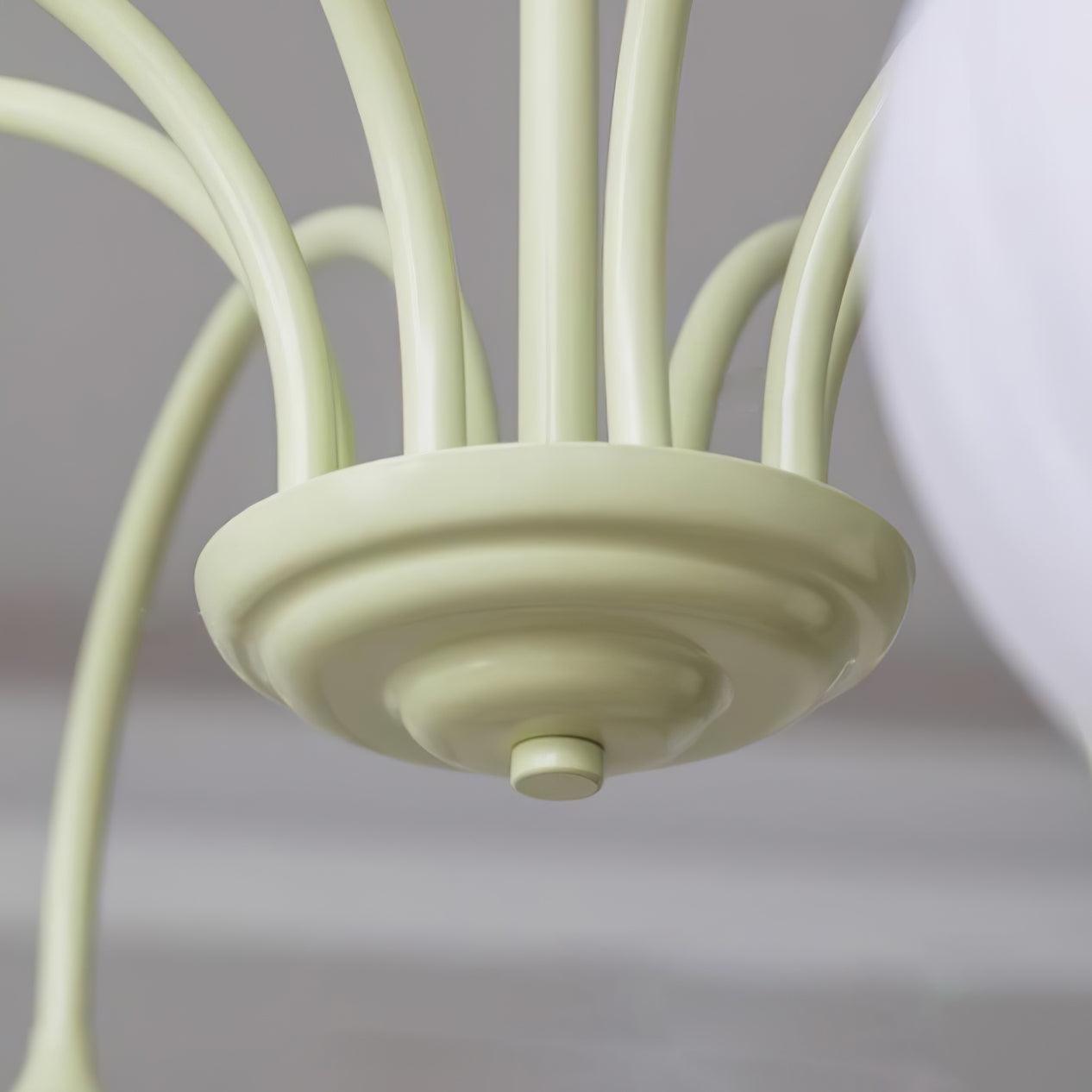 Tulip Matcha Pendant Chandelier – Stylish Lounge Hanging Light