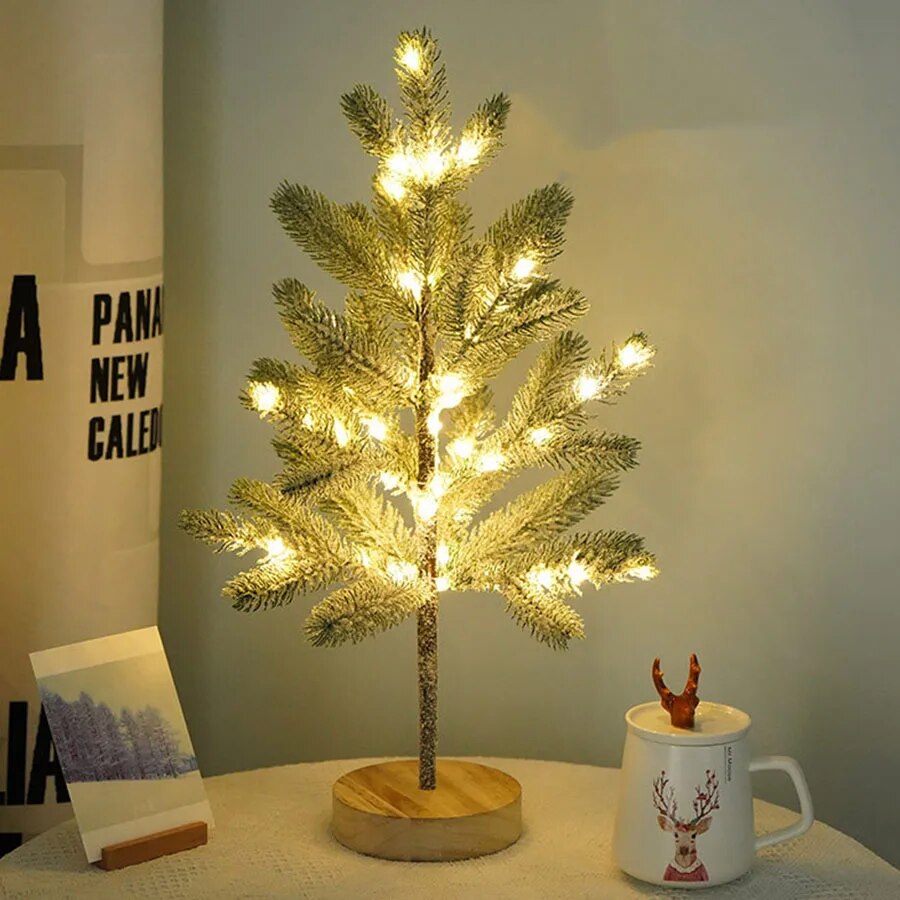 Holiday Christmas Tree Night Light – Decorative Soft Glow Lamp