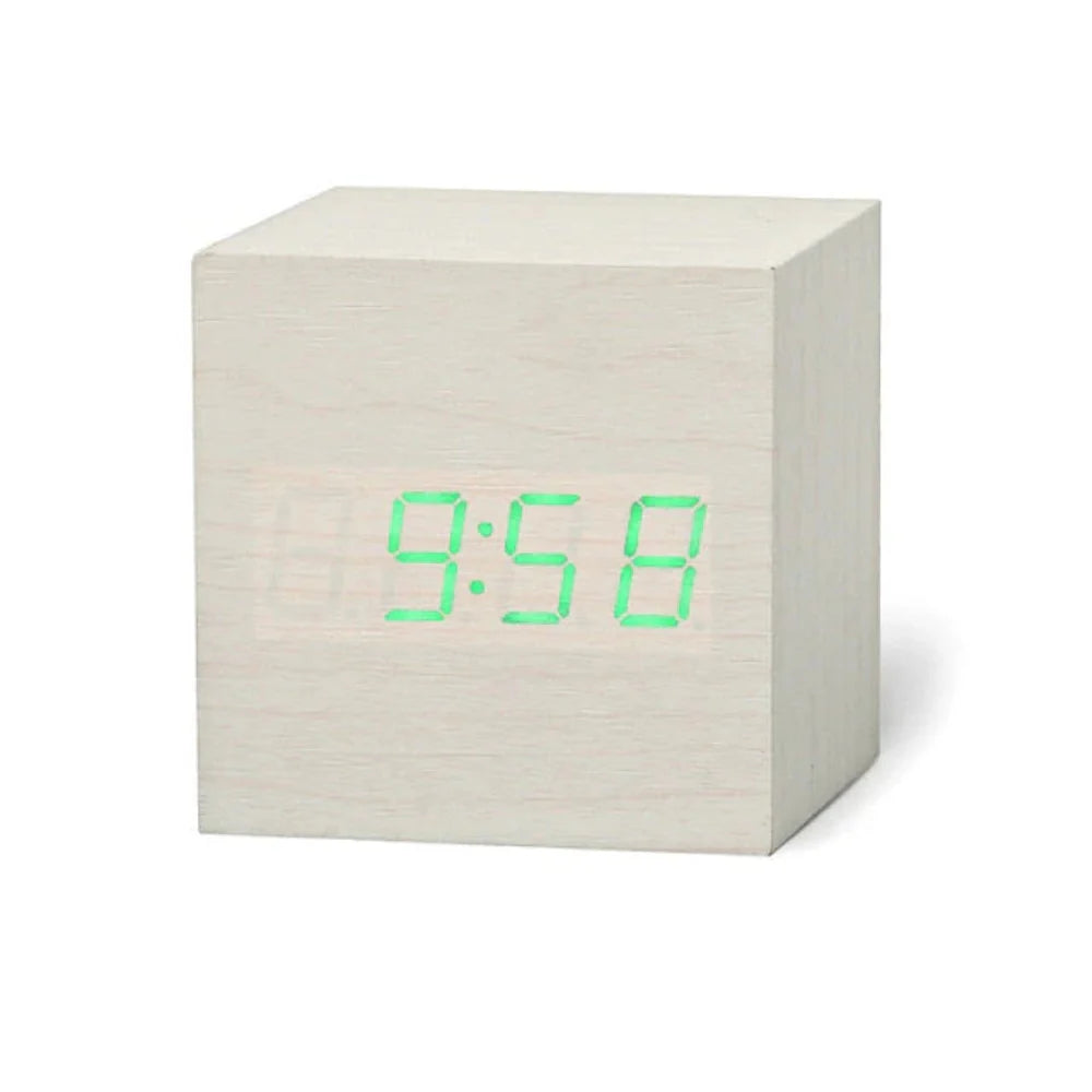 Minimalist LED Digital Alarm Clock – Customizable Brightness and Sleep Mode