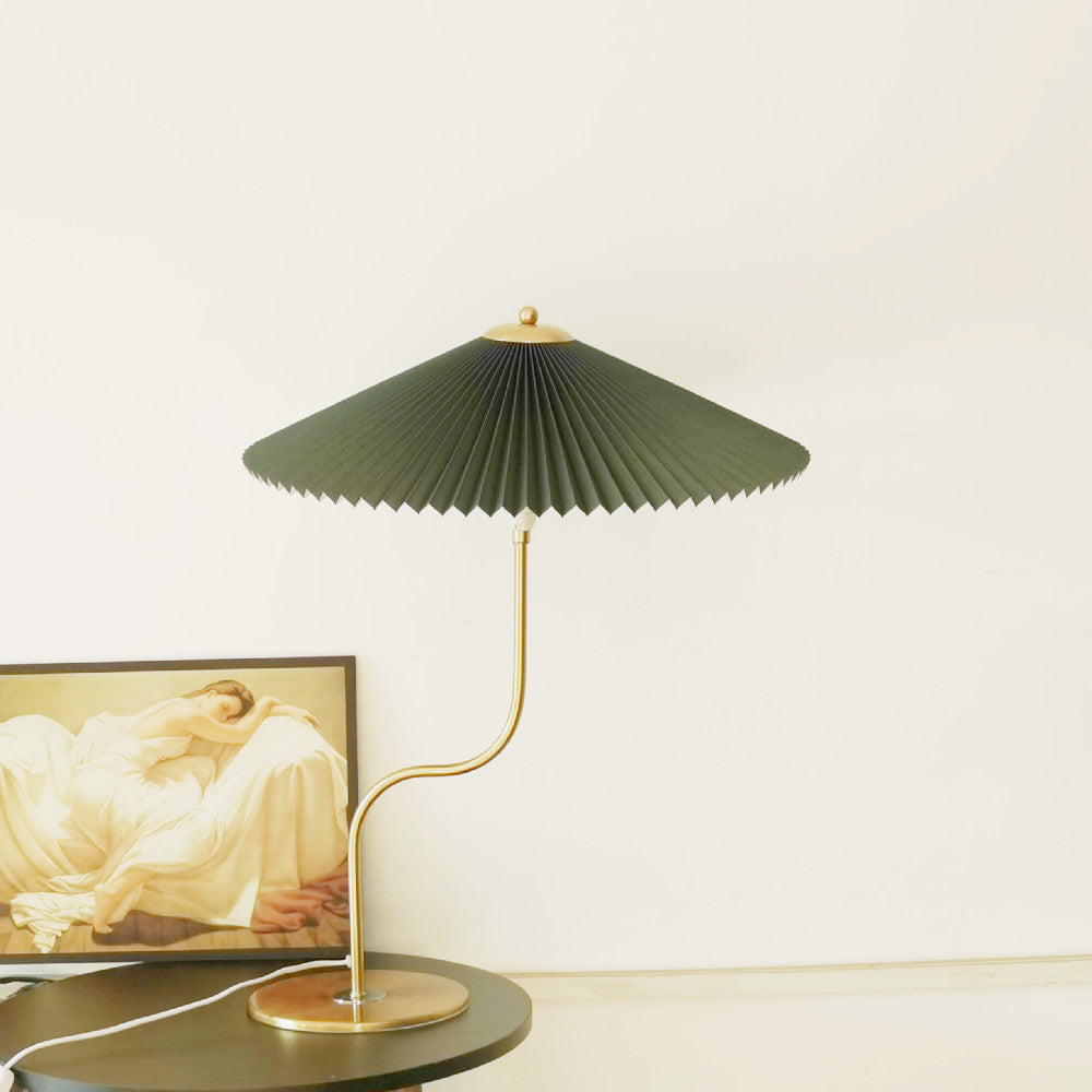 Umbrella-Shaped Table Lamp with Modern Charm