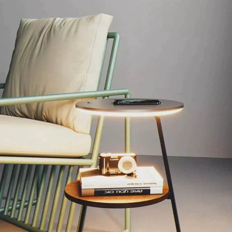 Double Layered Bedside Table Lamp