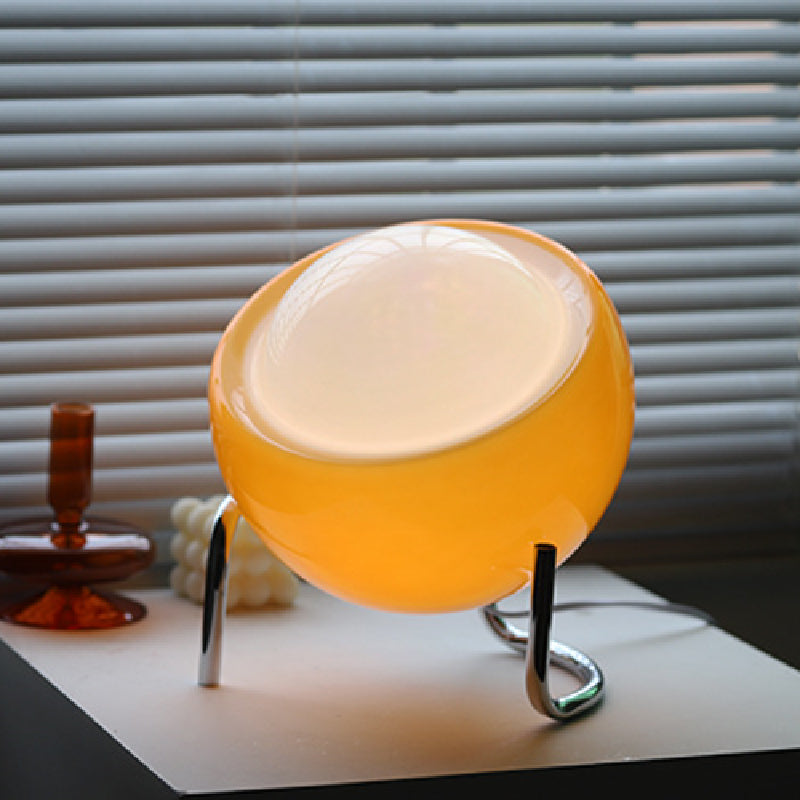 Bauhaus Table Lamp with Medieval Flair