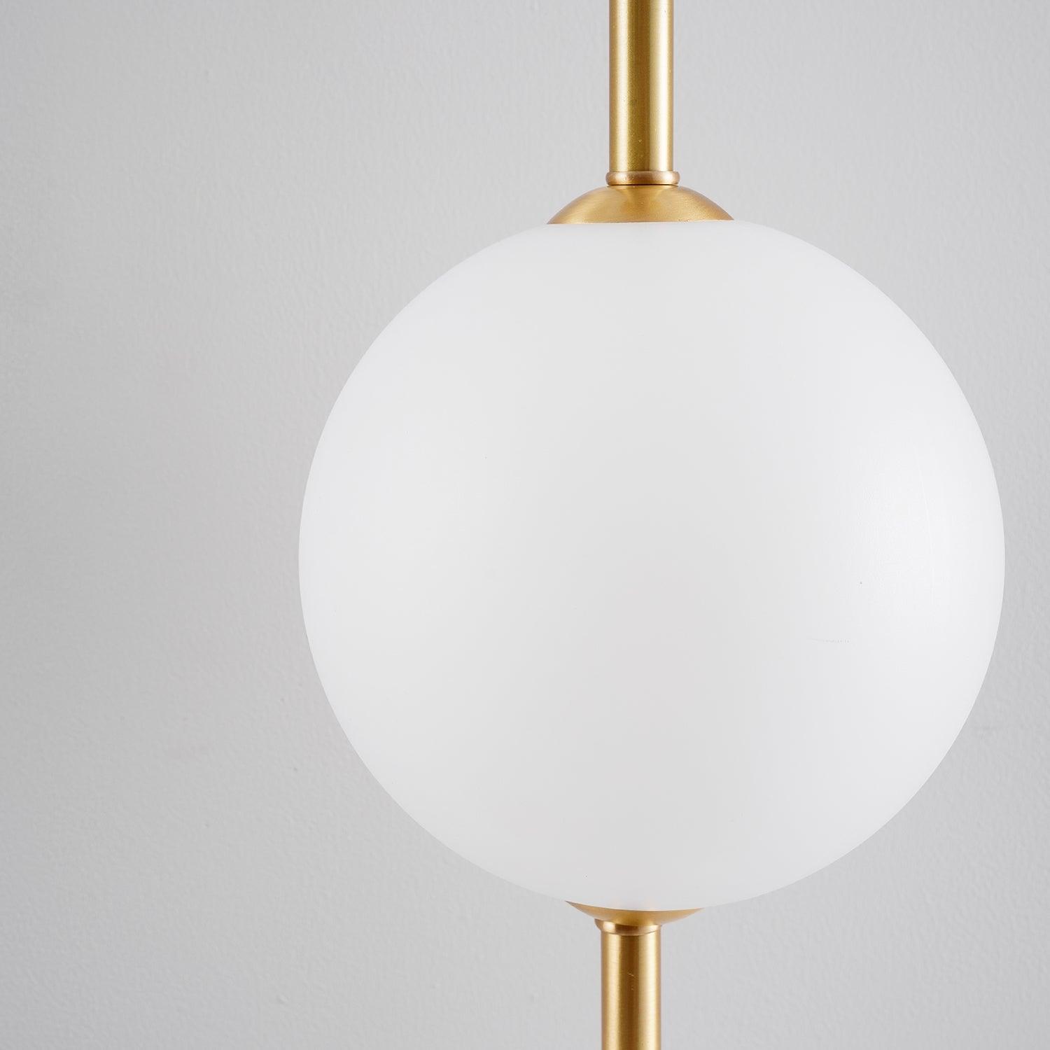 Globe-Shaped Vertical Wall Sconce | Wall-Mounted