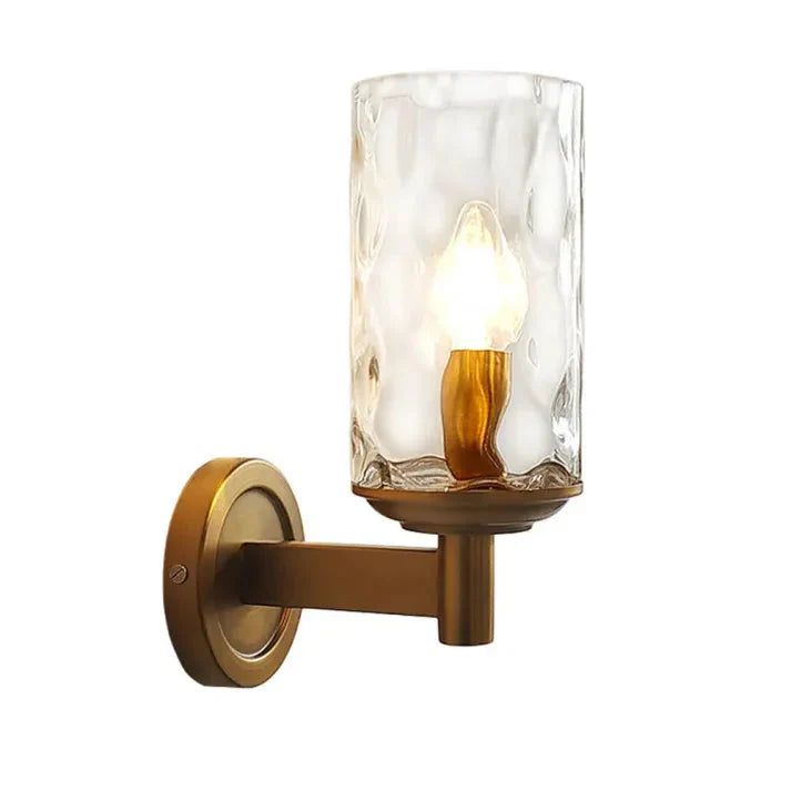 Timeless Glass Wall Light | Retro Style