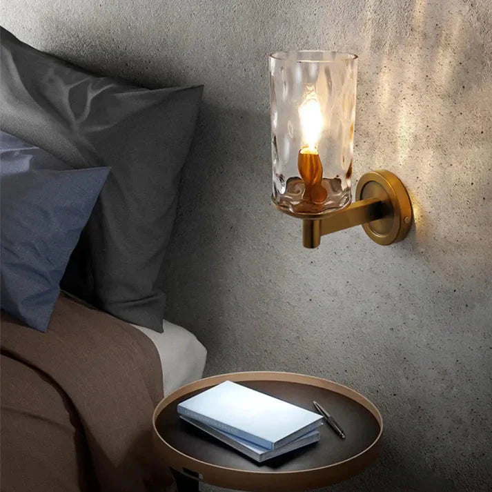 Timeless Glass Wall Light | Retro Style