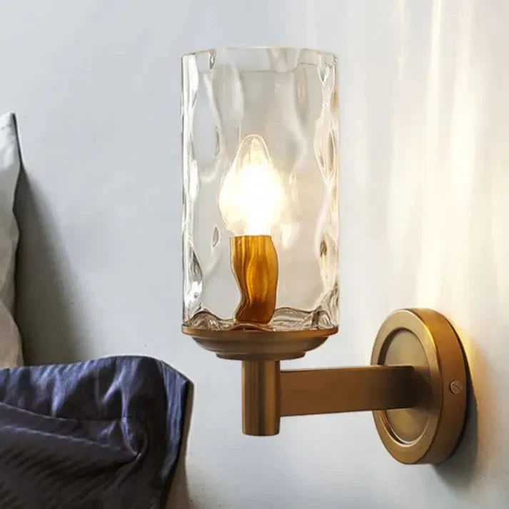 Timeless Glass Wall Light | Retro Style
