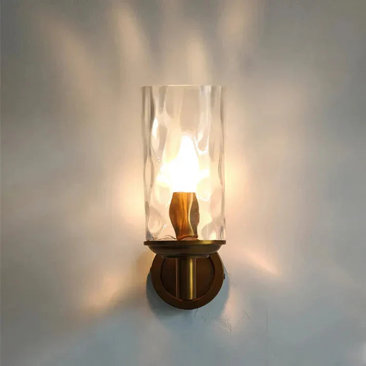 Timeless Glass Wall Light | Retro Style