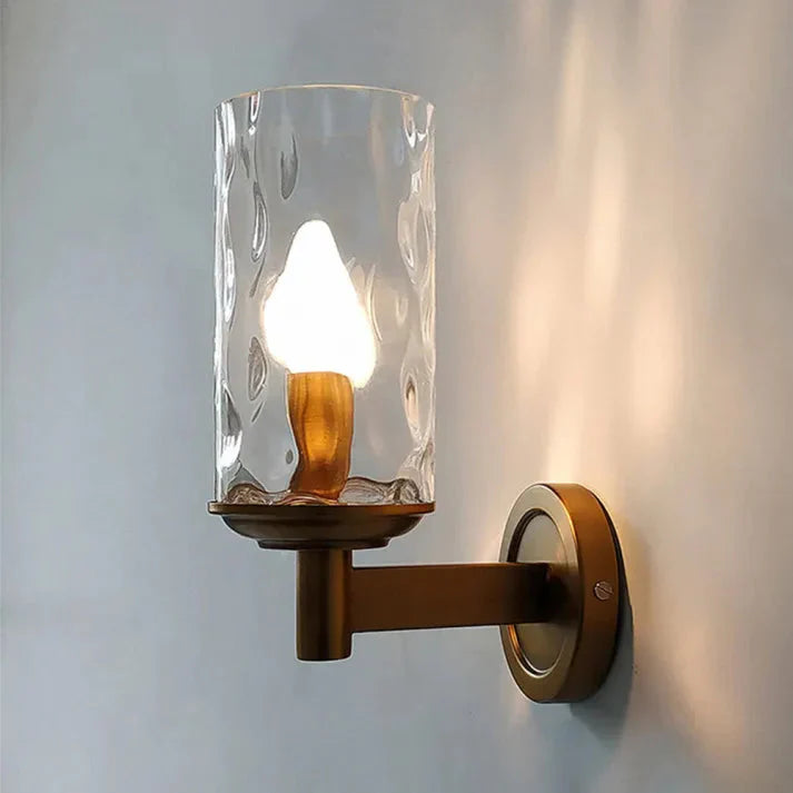Timeless Glass Wall Light | Retro Style