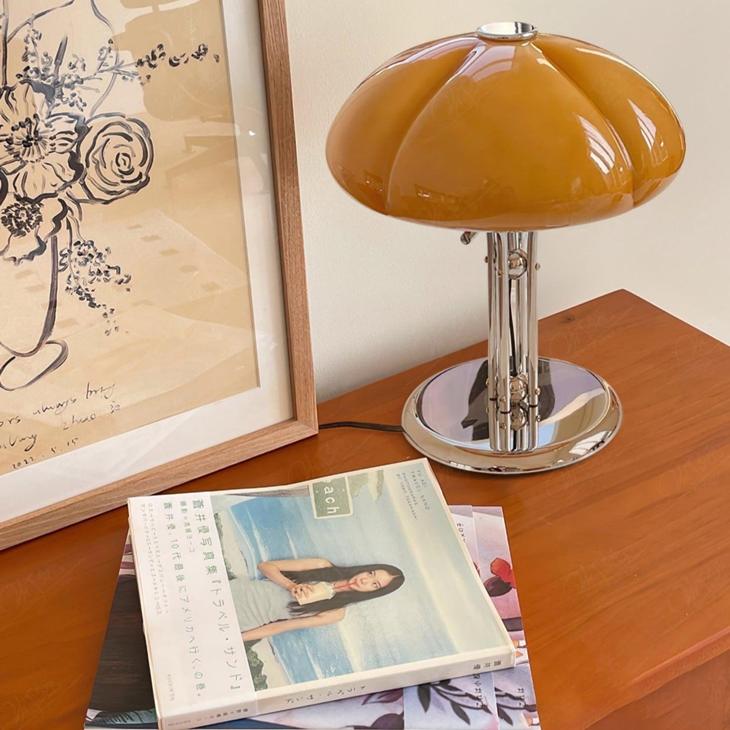 Minimalist Bauhaus Mushroom Table Lamp
