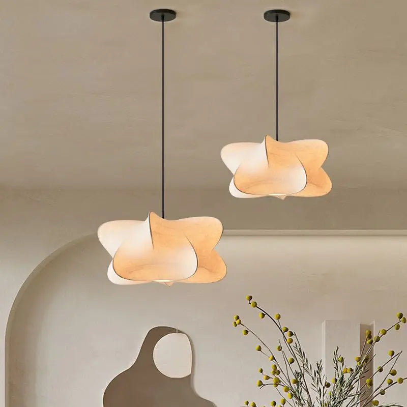Silk Wabi Sabi Pendant Light | Japanese Inspired