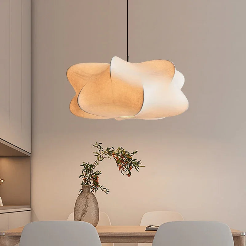 Silk Wabi Sabi Pendant Light | Japanese Inspired