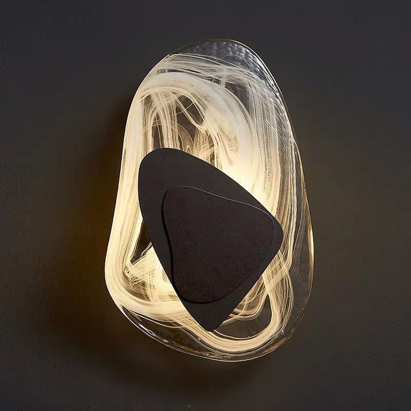 LED Glass Wall Sconce | Modern LED Glass Wall Light