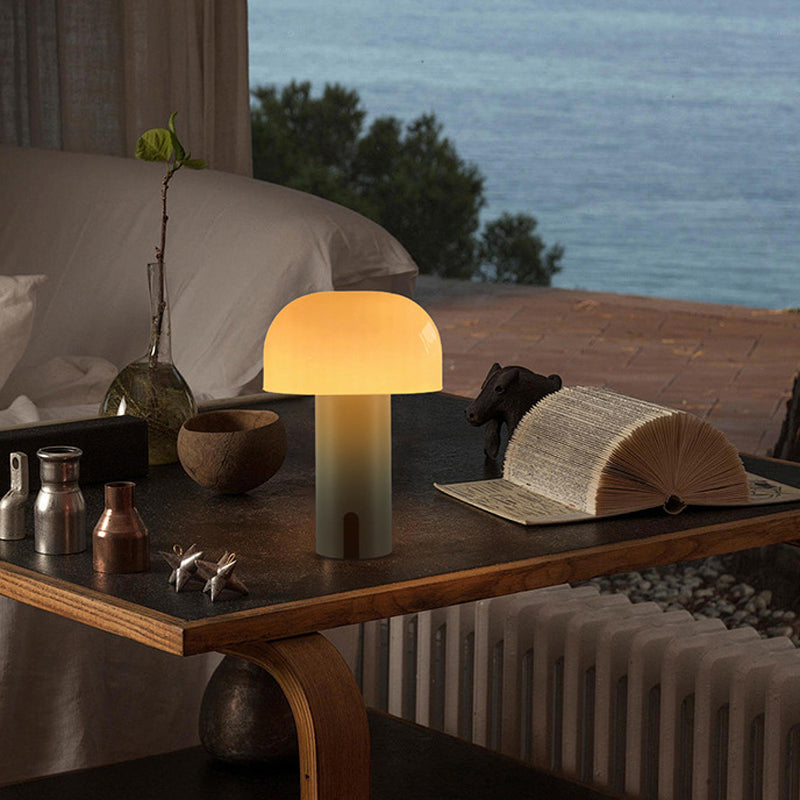 European Deco Mushroom Lamp | Bedside Table Lamp