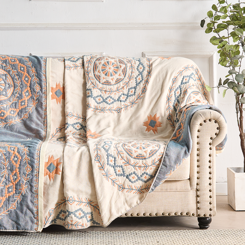 Decorative Mandala Throw Blanket