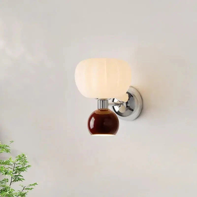 Bauhaus Style Cream Wall Light | LED Wall Lamp